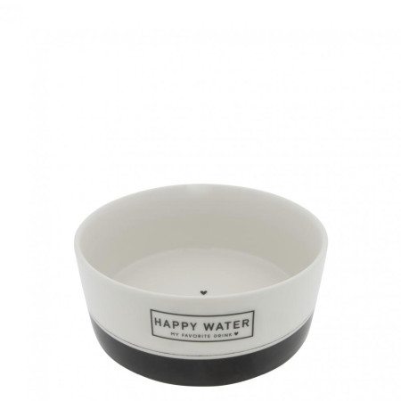 detail Bastion Collections 2x Miska DOG FOOD/WATER in black, 16x6,5cm