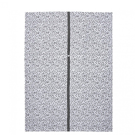 detail Bastion Collections Utěrka WILD FLOWERS, 50x70cm, white/black