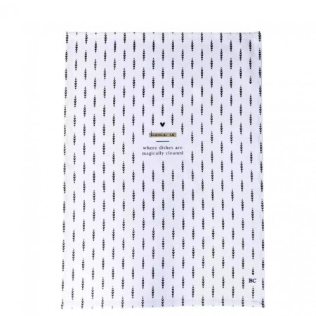 detail Bastion Collections Utěrka HOME IS, 50x70 in white