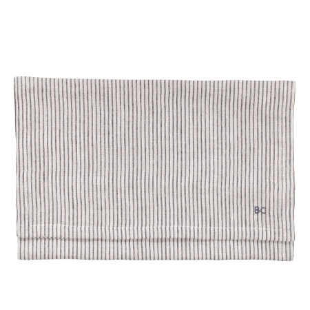 detail Bastion Collections BĚHOUN NA STŮL Natural w Stripe Blue, 50x160cm