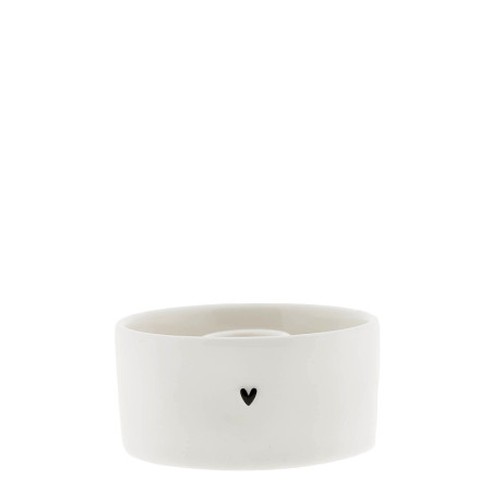 detail Bastion Collections Svícen Candleholder Round with heart, větší
