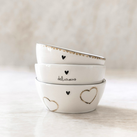 detail Bastion Collections SET 3x MINI MISKA BROWN, 3x 6,8x9,5x3cm