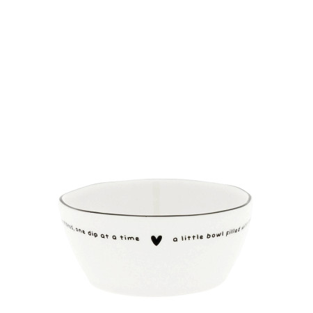 detail Bastion Collections SET 3x MINI MISKA PRINT naturale, 3x 6,8x9,5x3cm