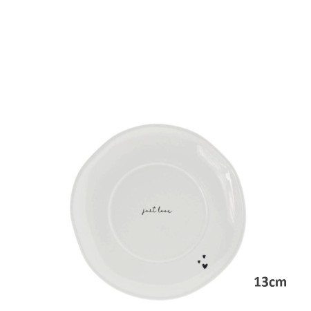 detail Bastion Collections Hrneček 175ml, podšálek 13cm, talířek 16cm RED HEART