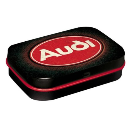 detail MINT BOX - AUDI BLACK, mentolky 15g