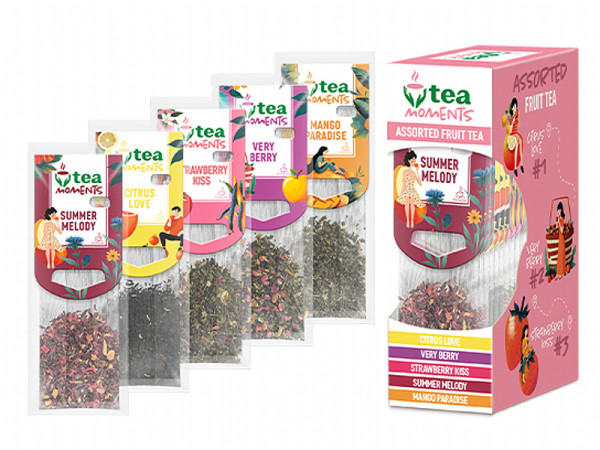 detail Tea Moments Assorted FRUIT TEA, 15 sáčků, 33,6g