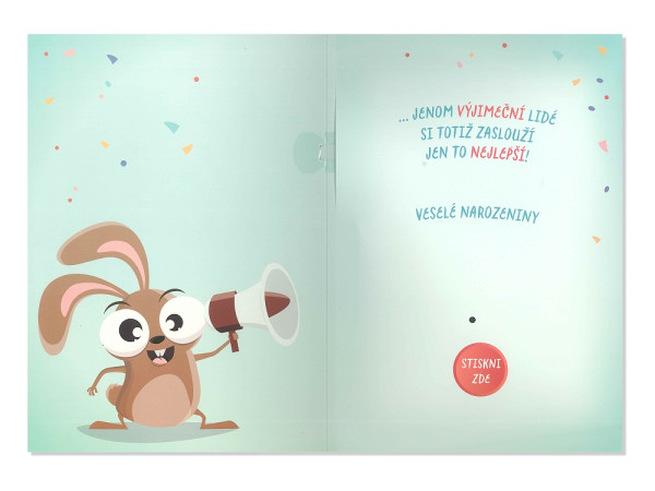 detail Albi PŘÁNÍ K NAHRÁNÍ VLASTNÍHO VZKAZU.