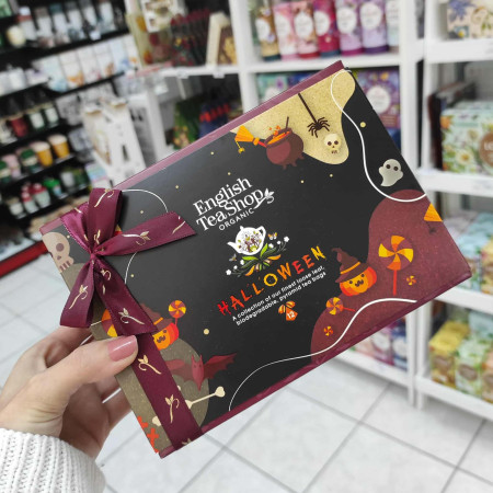 detail English Tea Shop HALLOWEEN, dárková sada 12 pyramidek