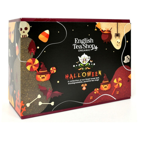 detail English Tea Shop HALLOWEEN, dárková sada 12 pyramidek