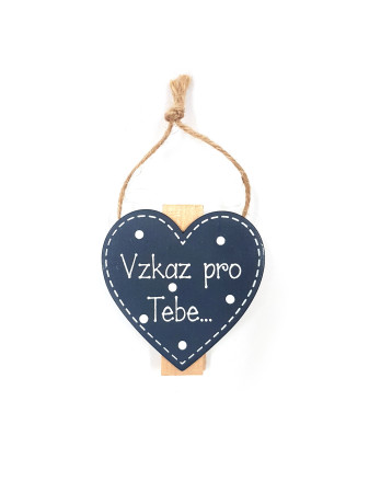 detail Dekorace NCA magnetický kolíček VZKAZ PRO TEBE