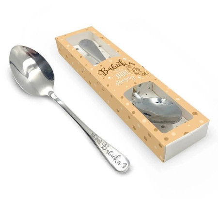 detail Nekupto DC7 Dárková lžička BABIČKA