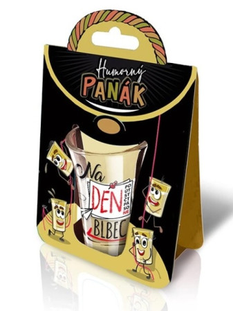 detail Nekupto Humorný panák - NA DEN BLBEC