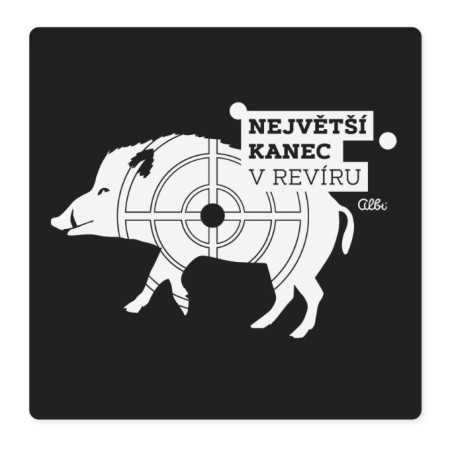 detail Albi Humorné tričko - Největší kanec v revíru, velikost XXL