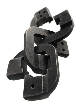 detail Hlavolam Huzzle Hanayama Cast Chain, level 6