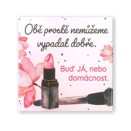 detail Albi Magnetka s ražbou OBĚ PROSTĚ NEMŮŽEME VYPADAT DOBŘE...
