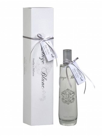 detail AMÉLIE et MÉLANIE Linge Blanc, bytový sprej, 100 ml