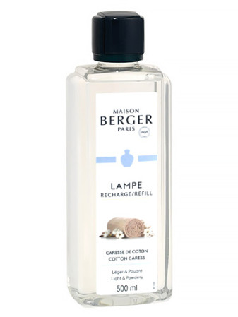 detail Maison Berger COTTON CARESS (bavlněná péče), náplň katalytické lampy 500 ml