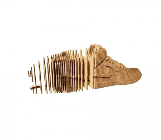 detail Cartonic 3D PUZZLE - SNEAKER, 182 dílků, LEVEL4