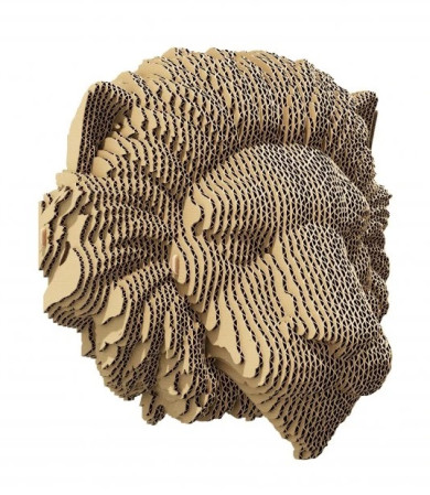 detail Cartonic 3D PUZZLE - LION, 79 dílků, LEVEL 2 (k zavěšení)