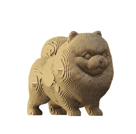 detail Cartonic 3D PUZZLE - POMERANIAN SPITZ, 72 dílků, LEVEL2