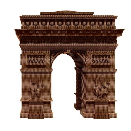 detail Cartonic 3D PUZZLE - VÍTĚZNÝ OBLOUK, 285 dílků, LEVEL 5