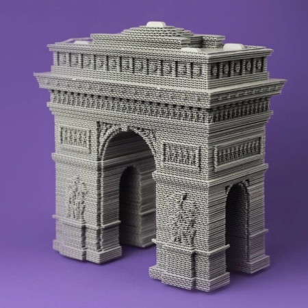 detail Cartonic 3D PUZZLE - VÍTĚZNÝ OBLOUK, 285 dílků, LEVEL 5