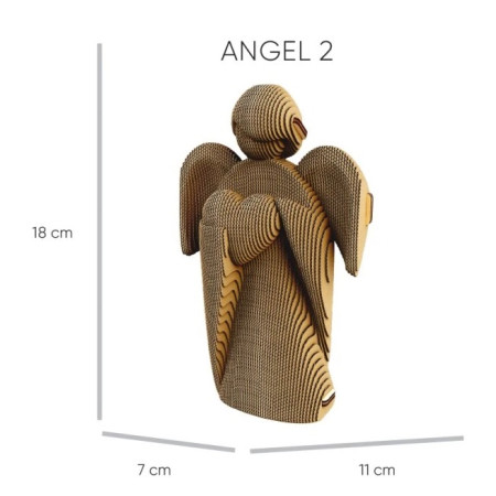 detail Cartonic 3D PUZZLE - ANGELS 2v1, 193 dílků, LEVEL2