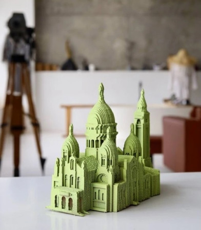 detail Cartonic 3D PUZZLE - SACRÉ-COEUR BASILICA, 146 dílků, LEVEL3