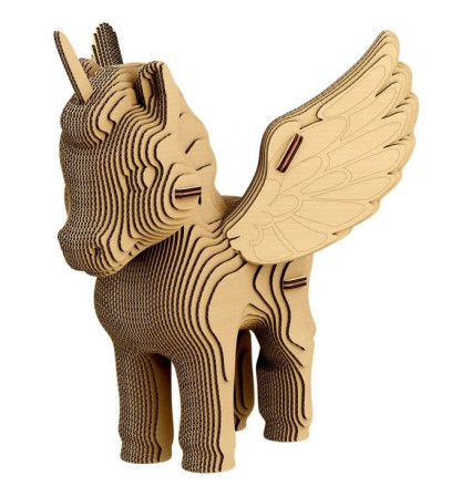 detail Cartonic 3D PUZZLE - PEGASUS, 69 dílků, LEVEL3