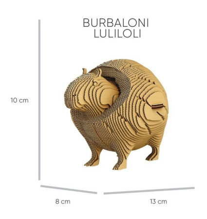 detail Cartonic 3D PUZZLE - BALLERINA CAPPUCCINA & Friends, 301 dílků, LEVEL3