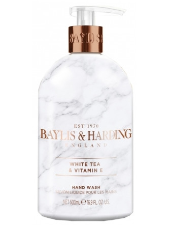 detail Baylis&Harding Tekuté mýdlo - White Tea & Neroli, 500 ml