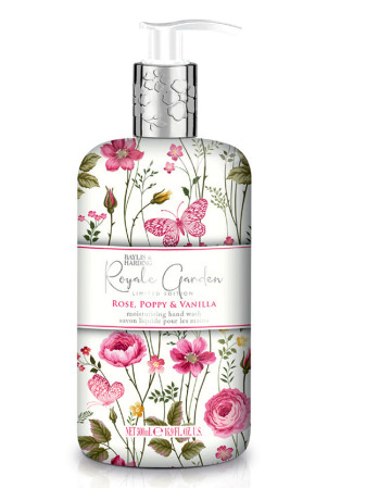 detail Baylis&Harding Tekuté mýdlo - Rose, Poppy & Vanilla, 500ml