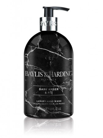 detail Baylis & Harding tekuté mýdlo na ruce - DARK AMBER & FIG, 500 ml