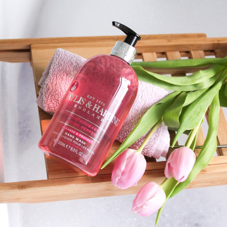 detail Baylis&Harding Tekuté mýdlo - Wild Rhubarb & Pink Pepper, 500 ml