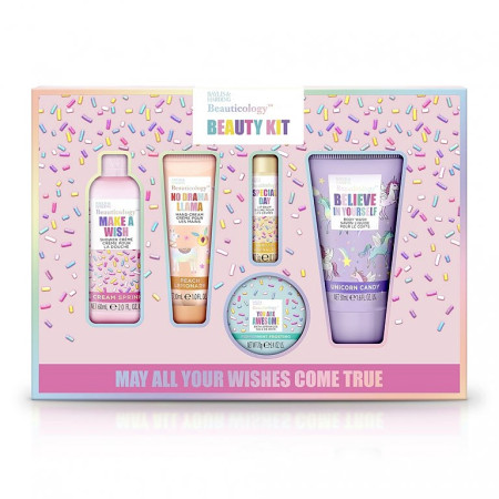 detail Baylis&Harding CUKROVÉ ZDOBENÍ, sada s péčí o rty a o tělo, 5ks