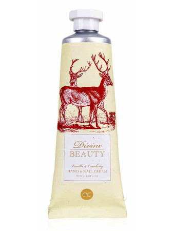 detail Accentra DIVINE BEAUTY JELEN Vanilla & Cranberry, krém na ruce 60 ml