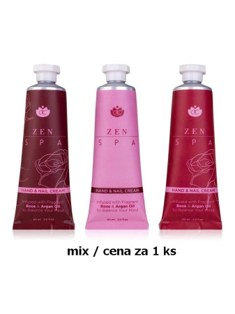 detail Accentra ZEN SPA krém na ruce ROSE&ARGAN OIL, 60ml MIX / 1 ks