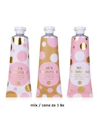 detail Accentra LETS CELEBRATE krém na ruce True Rose&Velvet, 60ml MIX / 1 ks