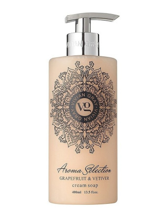 detail Vivian Gray AROMA SELECTION Grapefruit & Vetiver, tekuté mýdlo 400 ml