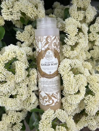 detail Nesti Dante Luxury GOLD SOAP, 23K, sprchový gel 300 ml