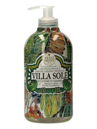 detail Nesti Dante VILLA SOLE Fico D'India di Taormina, tekuté mýdlo 500 ml