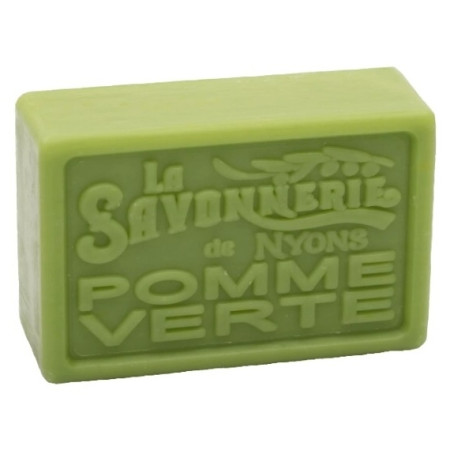 detail La Savonnerie Tuhé mýdlo 100 g - POMME VERTE