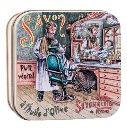 detail La Savonnerie Mýdlo v plechové dóze 100 g - HOLIČ