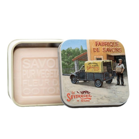 detail La Savonnerie Mýdlo v plechové dóze 100 g - PICK-UP