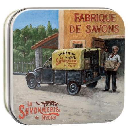 detail La Savonnerie Mýdlo v plechové dóze 100 g - PICK-UP