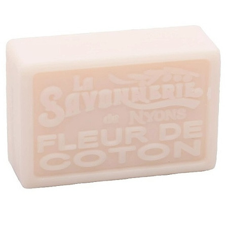 detail La Savonnerie Tuhé mýdlo 100 g FLEUR DE COTON