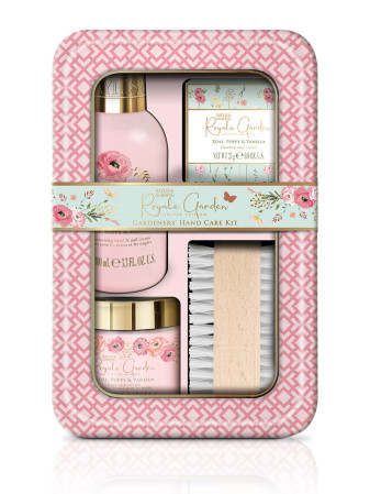 detail Baylis&Harding Rose, Poppy & Vanilla Sada péče o ruce v boxu, 5dílná