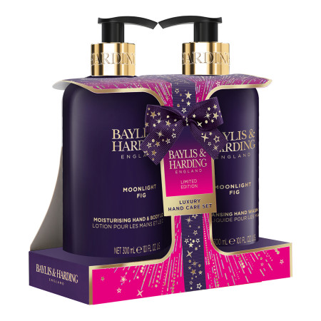 detail Baylis&Harding Moonlight Fig Sada péče o ruce, 2x 300ml