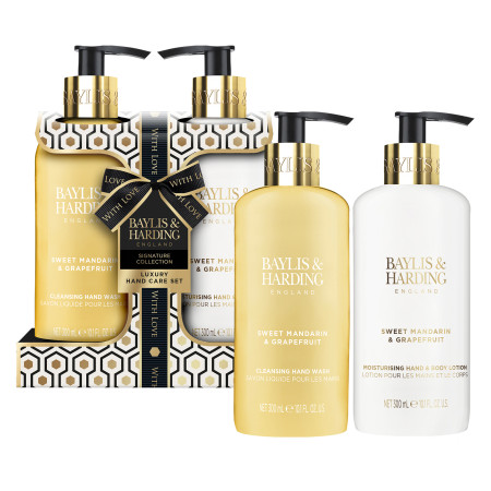 detail Baylis&Harding Mandarin & Grapefruit Sada péče o ruce, 2x 300ml