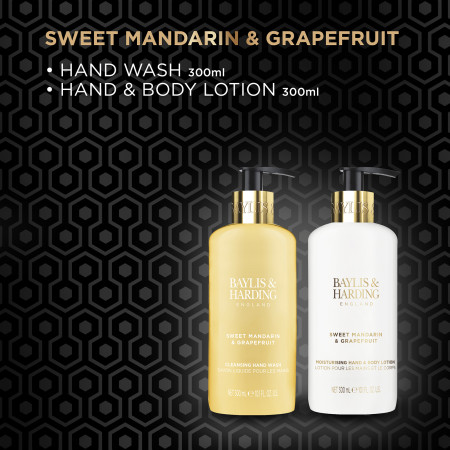 detail Baylis&Harding Mandarin & Grapefruit Sada péče o ruce, 2x 300ml